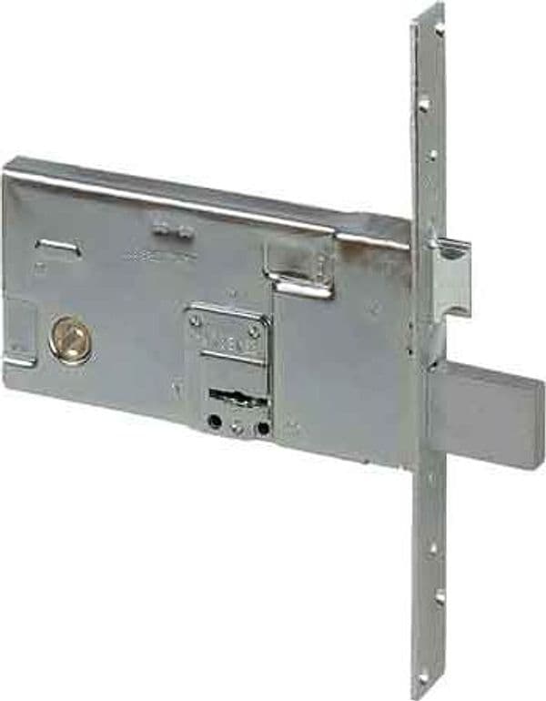 Serratura Doppia Mappa per Porte Alluminio da Fascia Scatola Mm 166 1341802 - 2