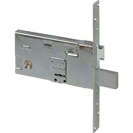 Serratura Doppia Mappa per Porte Alluminio da Fascia Scatola Mm 166 1341802 - 2
