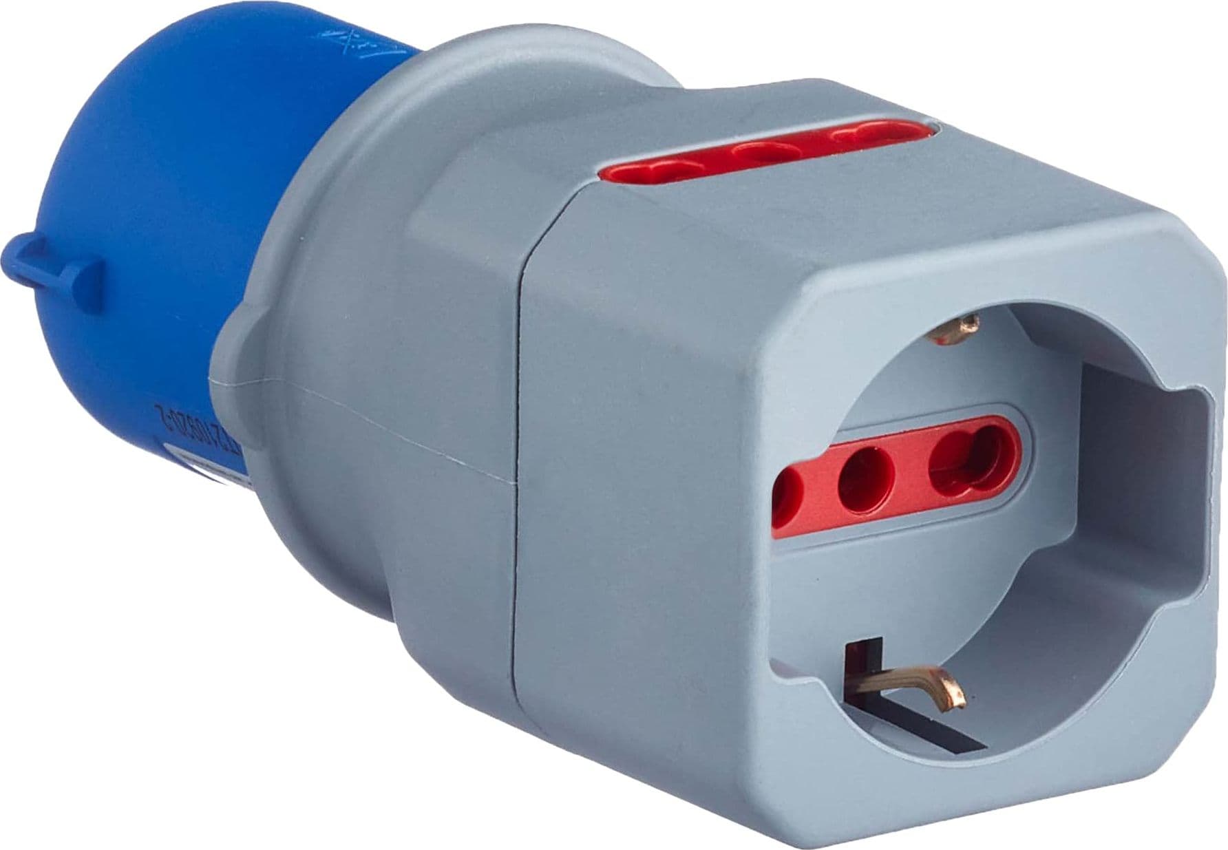 Adattatore Industriale 220V Spina 2P con T16A P.schuko con 2 10 e 16 A – Autres