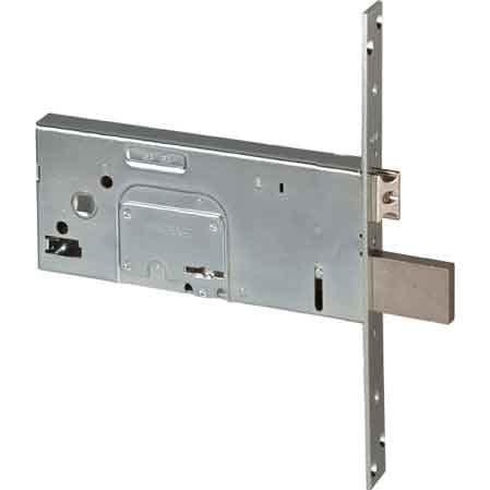 Serratura Doppia Mappa per Porte Alluminio da Fascia Scatola Mm 185 1342202 - 2