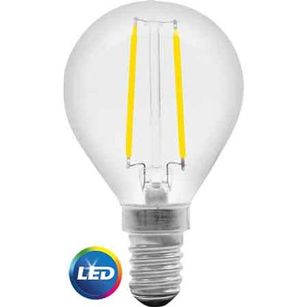 Lampada LED a Filamento Mod. Sfera E14 4W 400LM 2700K - 2