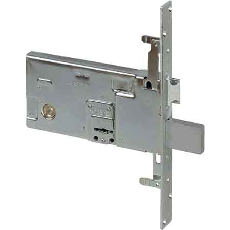 Serratura Doppia Mappa per Porte Alluminio da Fascia Scatola Mm 166 x 82 - 2