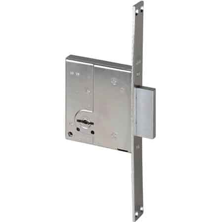 Serratura Doppia Mappa per Porte Alluminio da Fascia Art. 57223 Cisa E40 - 2