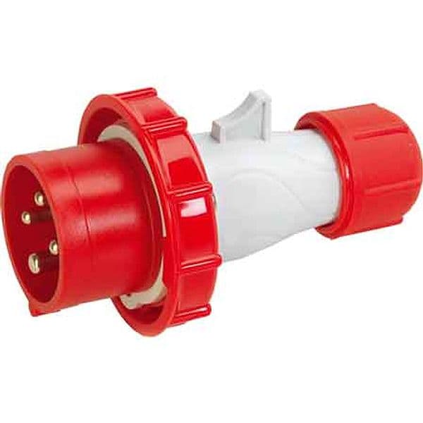 Spina Mobile Industriale IP67 380 V 16A 3P con T 380 Made in Italy 415V - 2