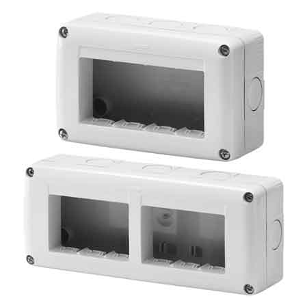 Contenitore da Parete per Apparecchi IP40 System 4 Posti Gewiss - 2