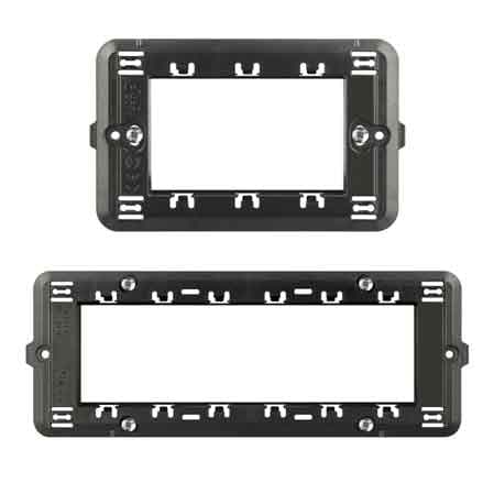 Supporto a Parete per Serie Easy 3 Posti Ec Elettrocanali - 2