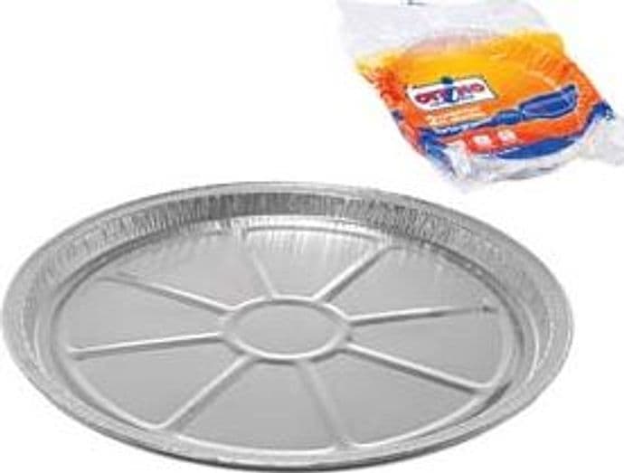 Vaschetta Tonda per Torta Grande in Alluminio per Torta Grande 48 Pezzi - 2