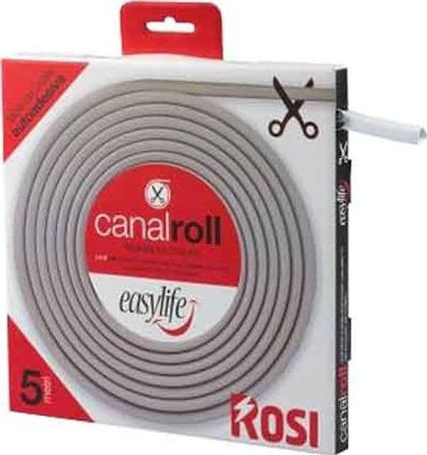 Canalina Passacavi Autoadesiva Flessibile Rosi 10 x 10 mm Rotolo 5 m - 2