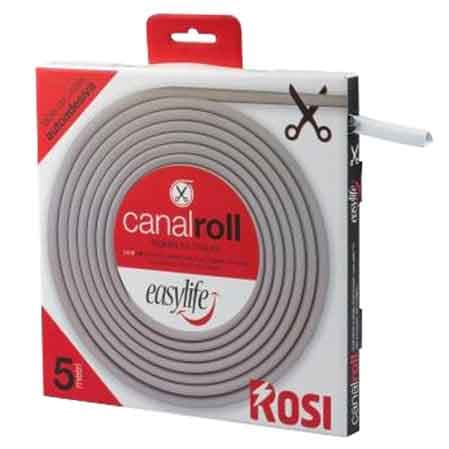 Canalina Passacavi Autoadesiva Flessibile Rosi 10 x 10 mm Rotolo 5 m - 2