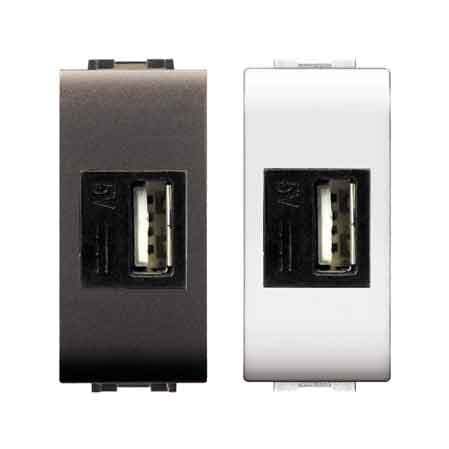 Alimentatore da Incasso USB Mylife Bianco Ec Elettrocanali - 2