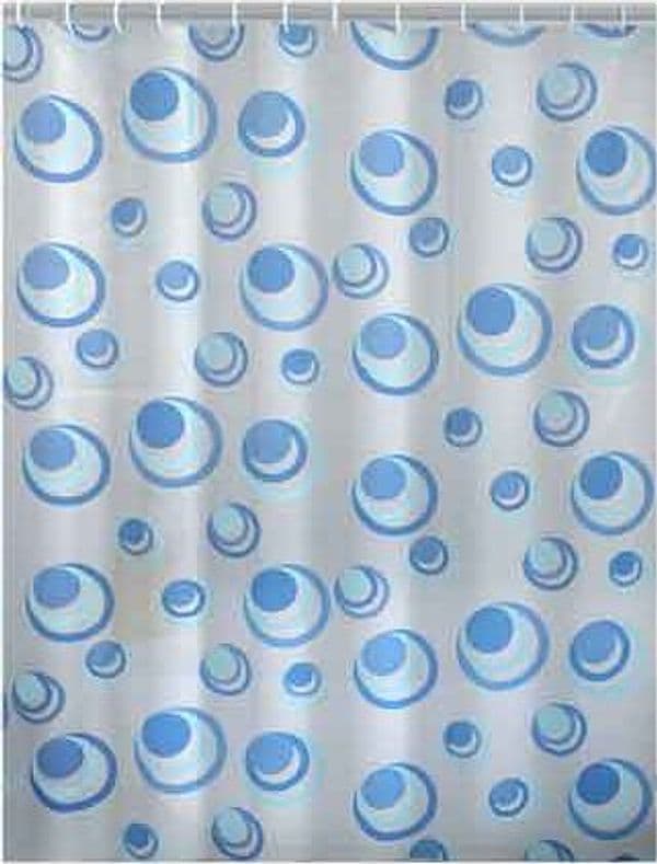 Tenda Doccia in Peva Orbita 240 x 200 cm Azzurro Gedy - 2