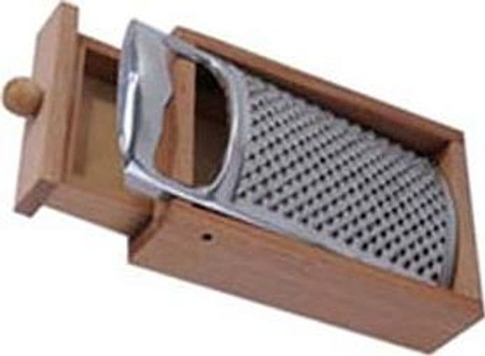 Grattugia in Acciaio Inox con Struttura in Legno Calder - 2