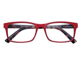 Occhiale Lettura Montatura Policarbonato Rosso B20 Diottrie +2,0 - 2