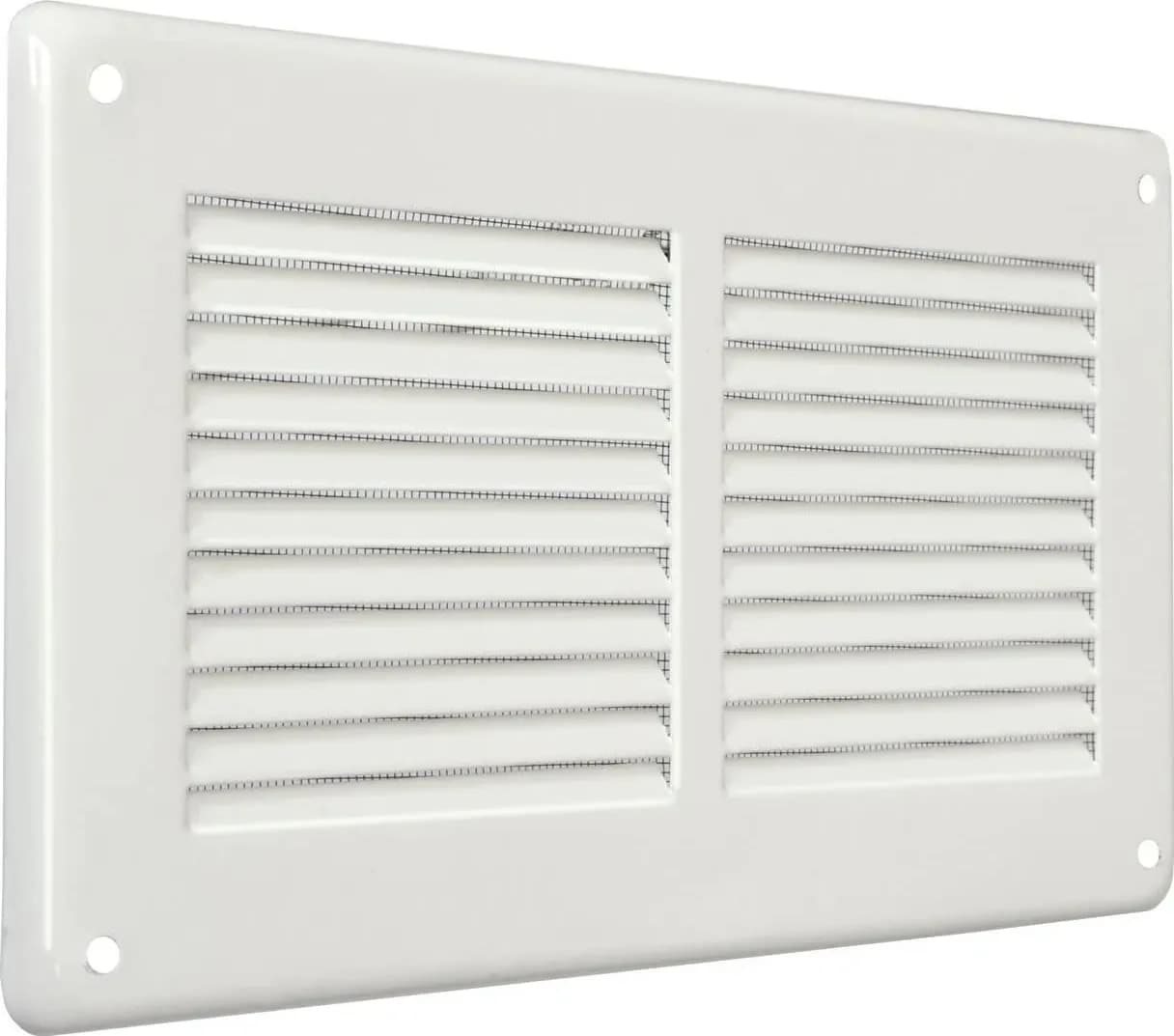 Griglia da Sovrapporre in Metallo con Rete L 240 x H 140 mm First Bianco – First Plast