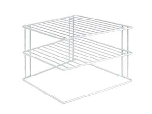 Mensola Bagno Cucina Angolare a 2 Piani Silos 25 CMX25X19 Metaltex - 2