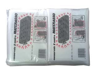 Sacco Coprimaterasso Neutro 80 CM+10+10X220 142 g 20 Confezione Cp - 2