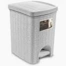 Pattumiera da Bagno Elegance in Polipropilene 6 l 20,5 Cod 349000 - 2