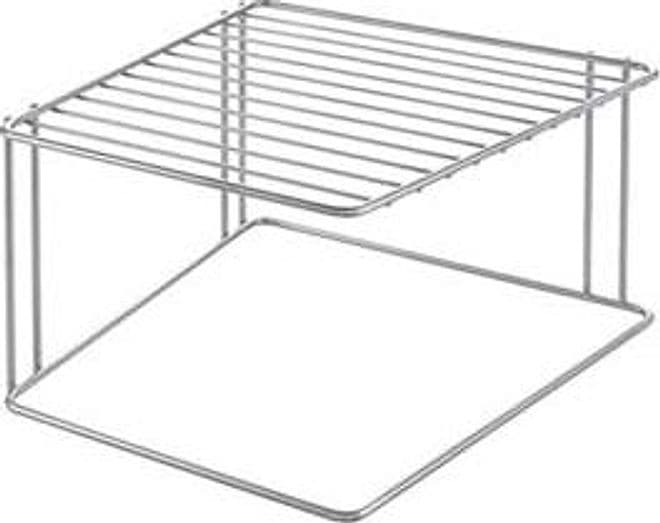 Mensola Angolare a 1 Piano Boxe 25 CMX25X15 Metaltex