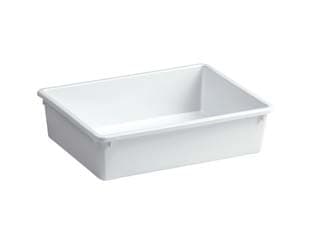 Bacinella per Frigo in Polipropilene Bianca 35 CMX25X10H. 5 l 5 Pezzi - 2