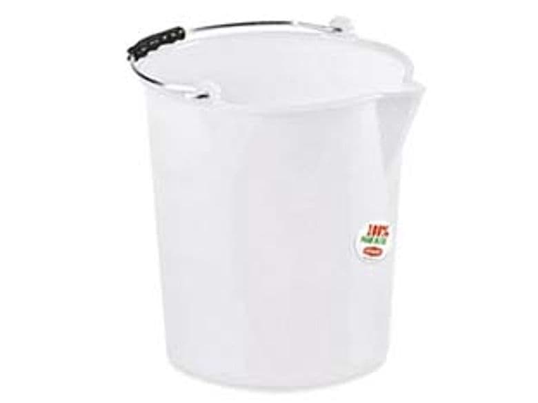 Secchio Industriale Graduato in Polietilene Bianco Ø 32 mm MMX33H 5 Pezzi - 2