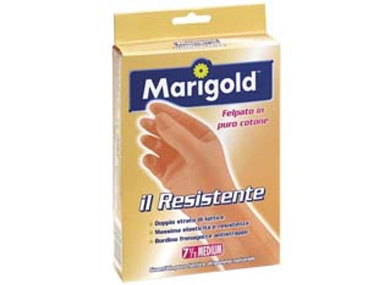 Guanti Domestici Resistenti Marigold Misura 7,5 Vileda 12 Pezzi - 2