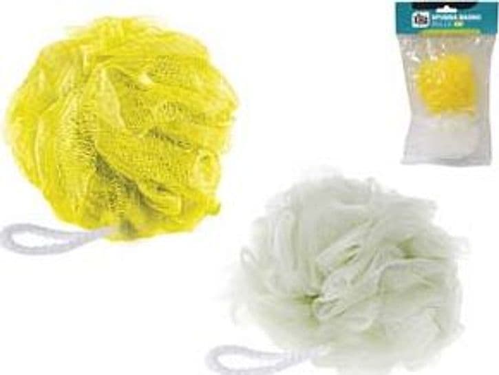Spugna Bagno Bolle Bianco e Giallo Xtra 6 Pezzi - 2