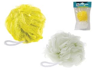 Spugna Bagno Bolle Bianco e Giallo Xtra 6 Pezzi - 2