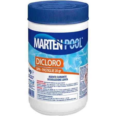 Dicloro in Pastiglie 20 Gr Marten Confezione 1 kg - 2