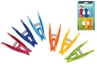 Mollette Biancheria Point Soft in Gomma Termoplastica 12 Blister - 2