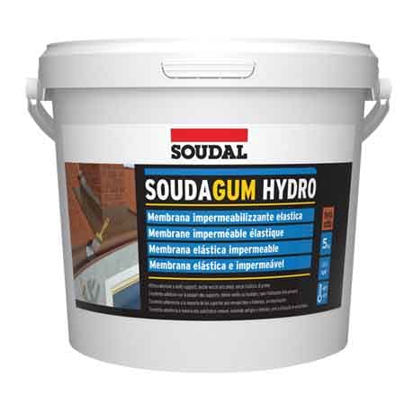 Membrana Impermeabilizzante Soudagum Hydro Soudal 5 kg Colore Bianco - 2