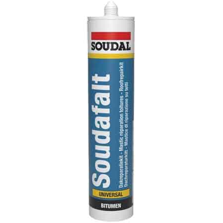 Sigillante Bituminoso Soudafalt 310 ml Soudal Nero - 2