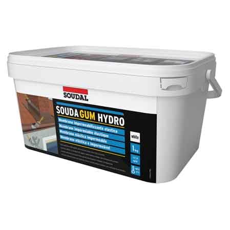 Kit Riparazione Impermeabilizzante Soudagum Hydro Kit Soudal Colore Bianco - 2