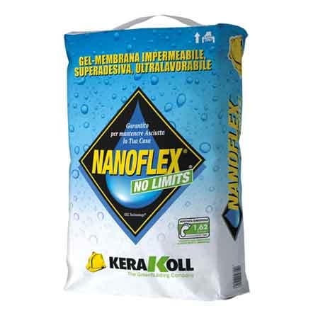 Membrana Impermeabilizzante Nanoflex No Limits Kerakoll 20 kg - 2