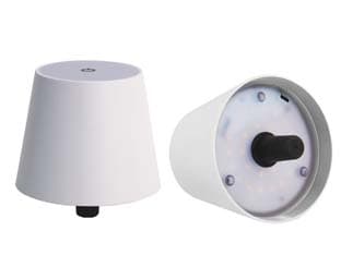 Lampada da Tavolo a LED Ricaricabile a Tappo Syntesy Bianca 105 MMX90H - 2