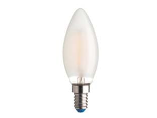 Lampada Filo LED Oliva Stick Satinata E14 4,5 W 2700°K Calda 470 5 Blister - 2
