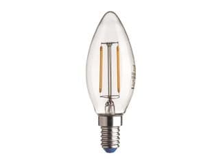 Lampada Filo LED Oliva Stick E14 2,5 W 2700°K Calda 250 Lm 35X97H 5 Blister - 2