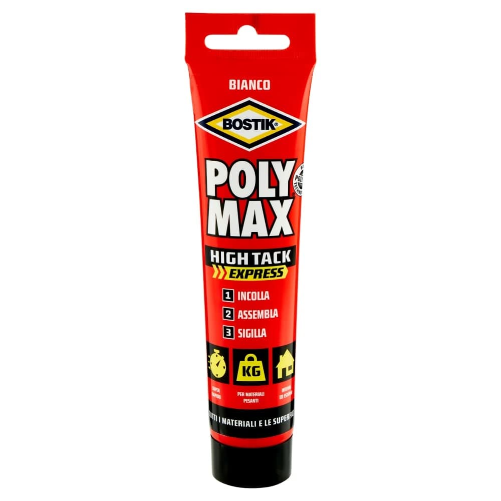 Sigillante Poly Max High Tack Express Bianco Bostik 165 Gr Tubetto - 2