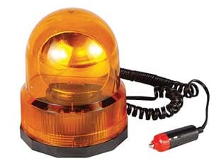 Lampeggiante Rotante Magnetico Arancio Excel - 2