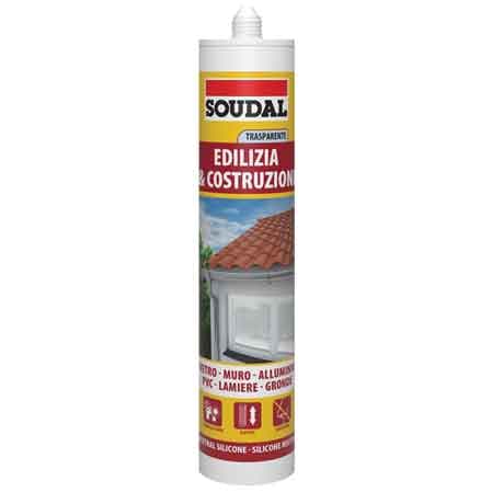 Silicone Neutro Soudal 300 ml Grigio - 2