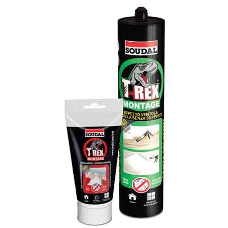 Adesivo Sigillante T Rex Effetto Ventosa Soudal 200 G - 2