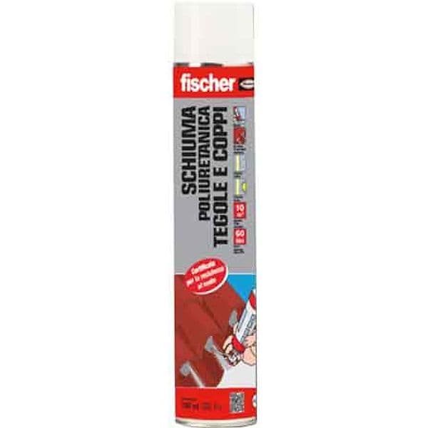 Schiuma Poliuretanica Tegole e Coppi 750 ml Fischer Manuale