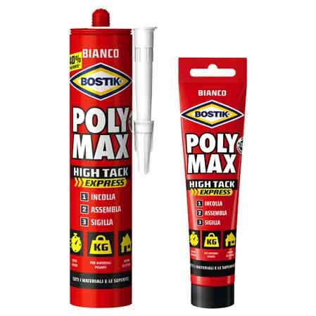 Sigillante Poly Max High Tack Express Bianco Bostik 440 Gr Cartuccia - 2