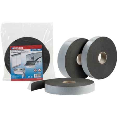 Nastro Biadesivo per Profili Guida del Cartongesso Mm 50 x 3 x 20 m - 2