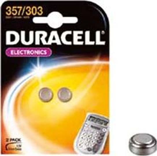 Pila Specialistica a Pastiglia All'Ossido D'Argento (357 303) 10 Blister – Duracell