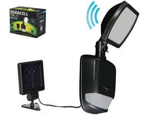 Faretto Regolabile Solare LED con Sensore 386 MMX128X50 120 Lumen Duracell - 2