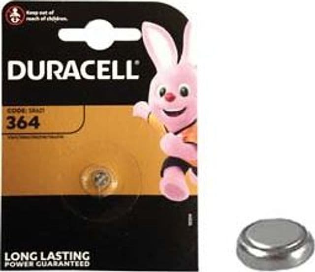 Pila Specialistica a Pastiglia All'Ossido D'Argento (364) 10 Blister – Duracell