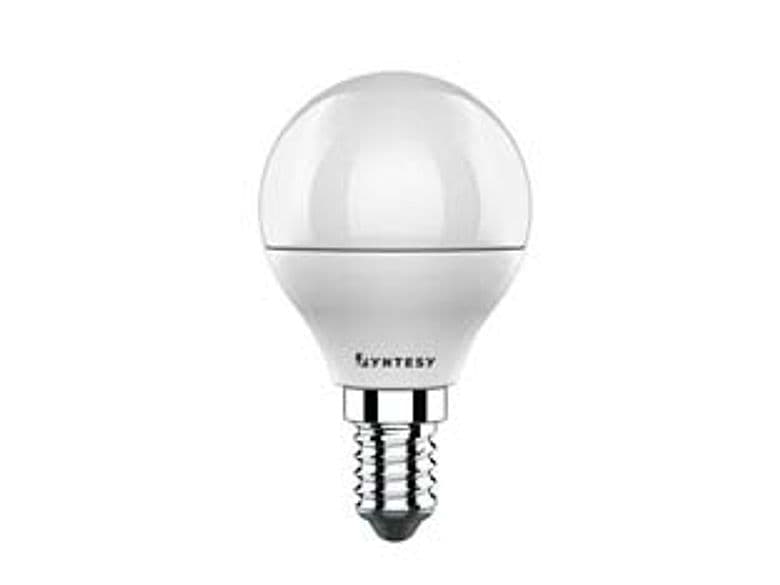Lampada LED Sfera Opale E14 49 W E14 2700 °k Calda 470 Lm Cl. En.f 10 Pezzi - 2