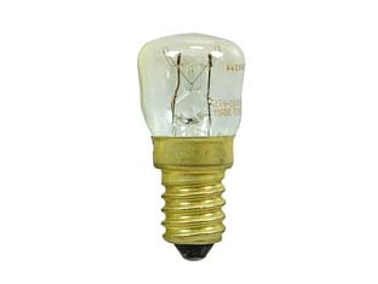 Lampada Alogena a Pera per Forno 300 ° 15 W E14 2700 °k Calda 100 10 Pezzi - 2