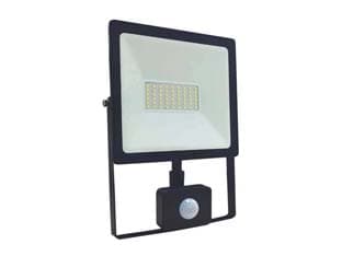 Proiettore LED C Sensore Crepuscolare di Movimento IP44 Nero 50 W Pir 4000 - 2