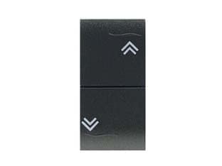 Pulsante Doppio Saliscendi Onda 1P(NO)+1P(NO) 10A 250 V (7737.1) 6 Pezzi - 2
